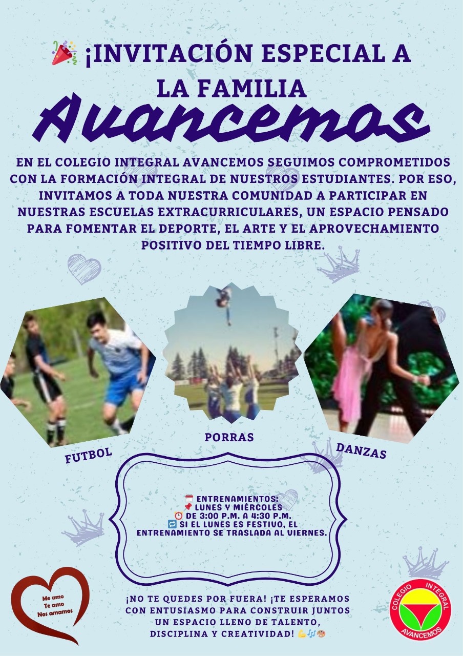 ESCUELAS DE FORMACIÓN DEPORTIVA 